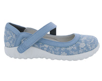 Blue Floral Canvas-RAINBOW 5