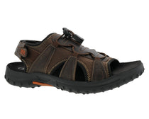 Brown Leather Brown Stretch-WAVES 1