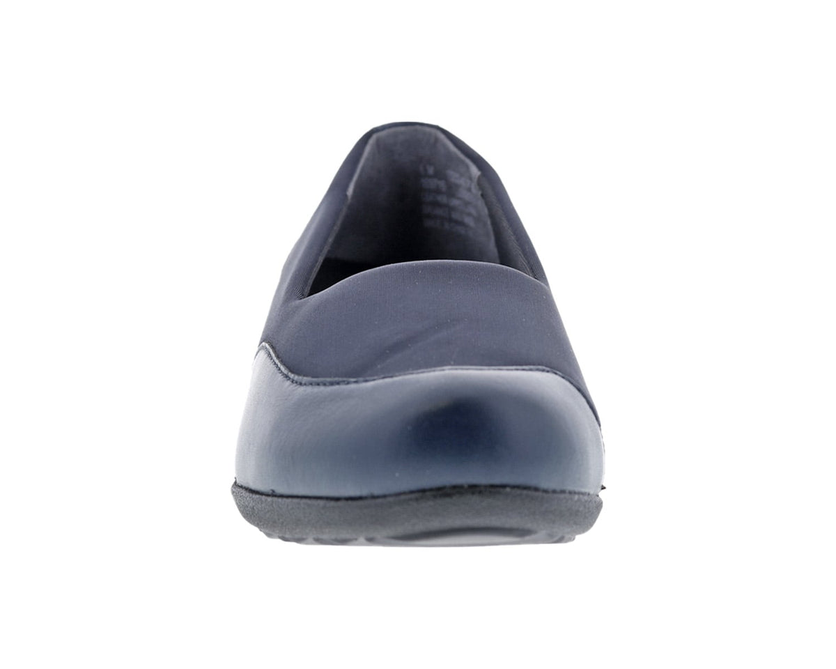 Navy Leather Stretch-LONDON II 3
