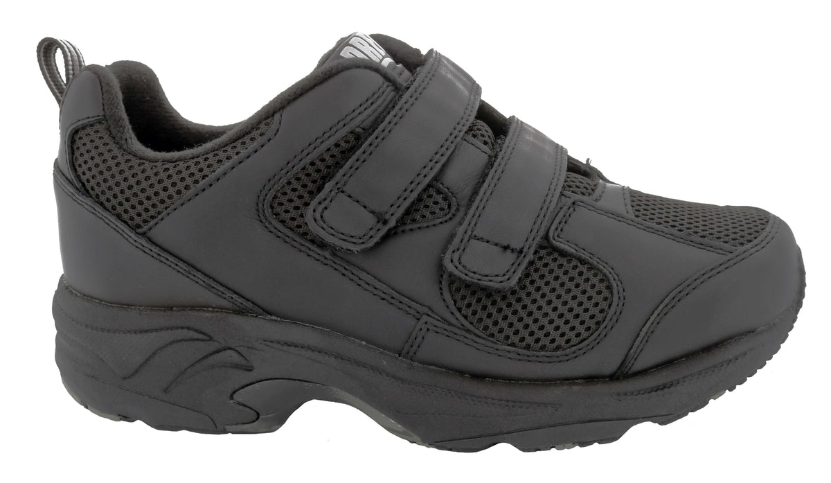 Black Leather Mesh-LIGHTNING II V 2