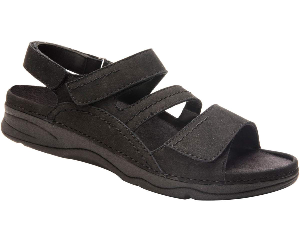 Black Nubuck Leather-Alexa 1 Main image