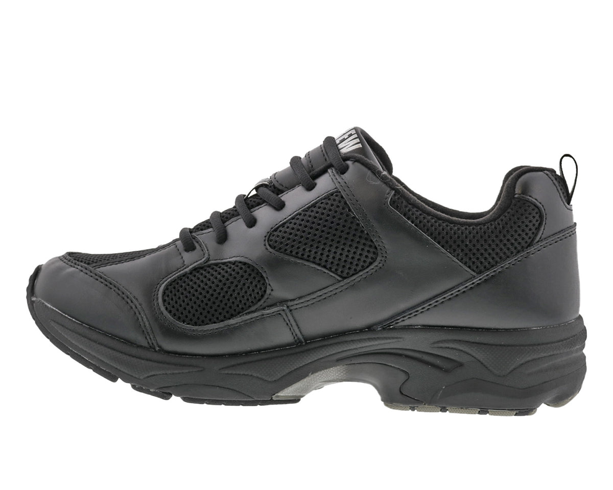 Black Leather Mesh-LIGHTNING II 2