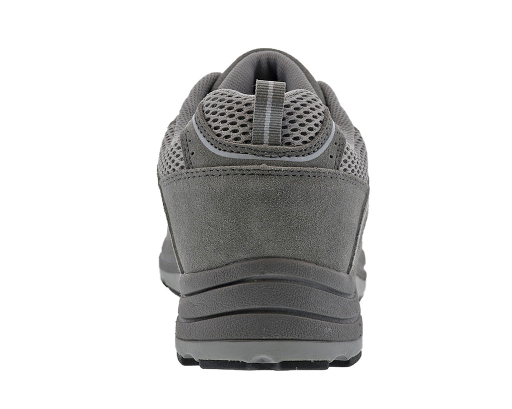 Grey Leather Mesh-AARON 2