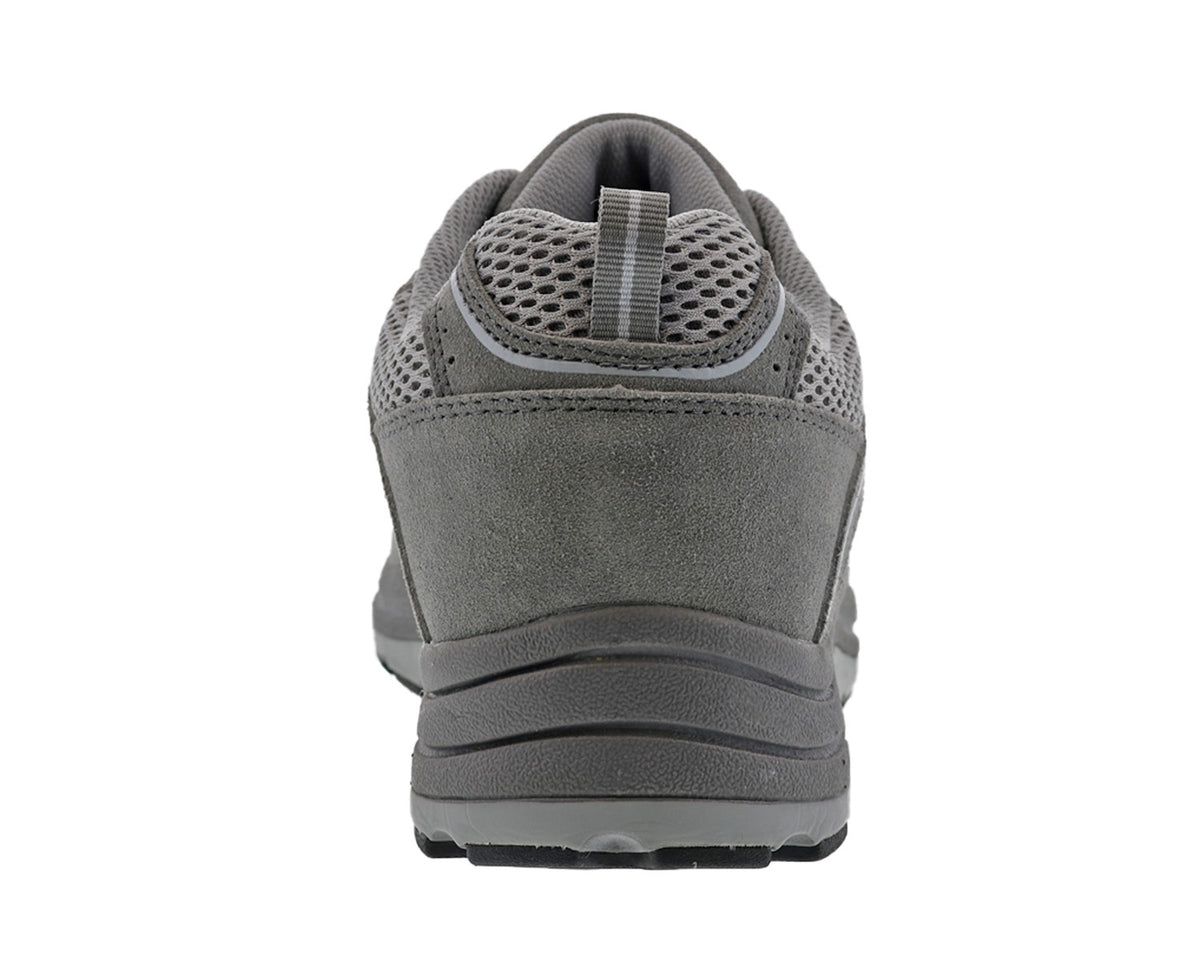 Grey Leather Mesh-AARON 2