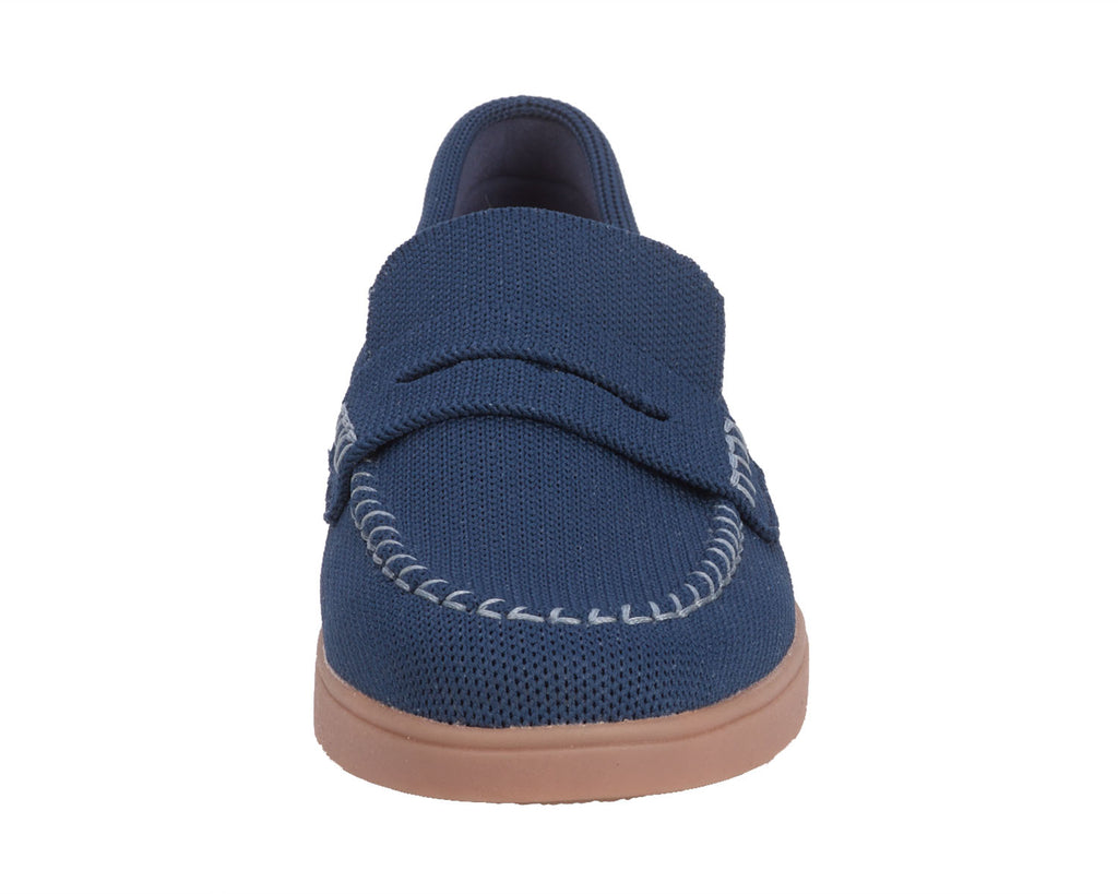 Navy Knit Fabric-GINNY 3