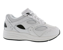 White Leather Perf White Mesh-FLARE 3