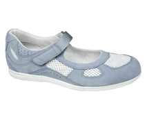 Sky Blue Nubuck White Mesh-DELITE 1