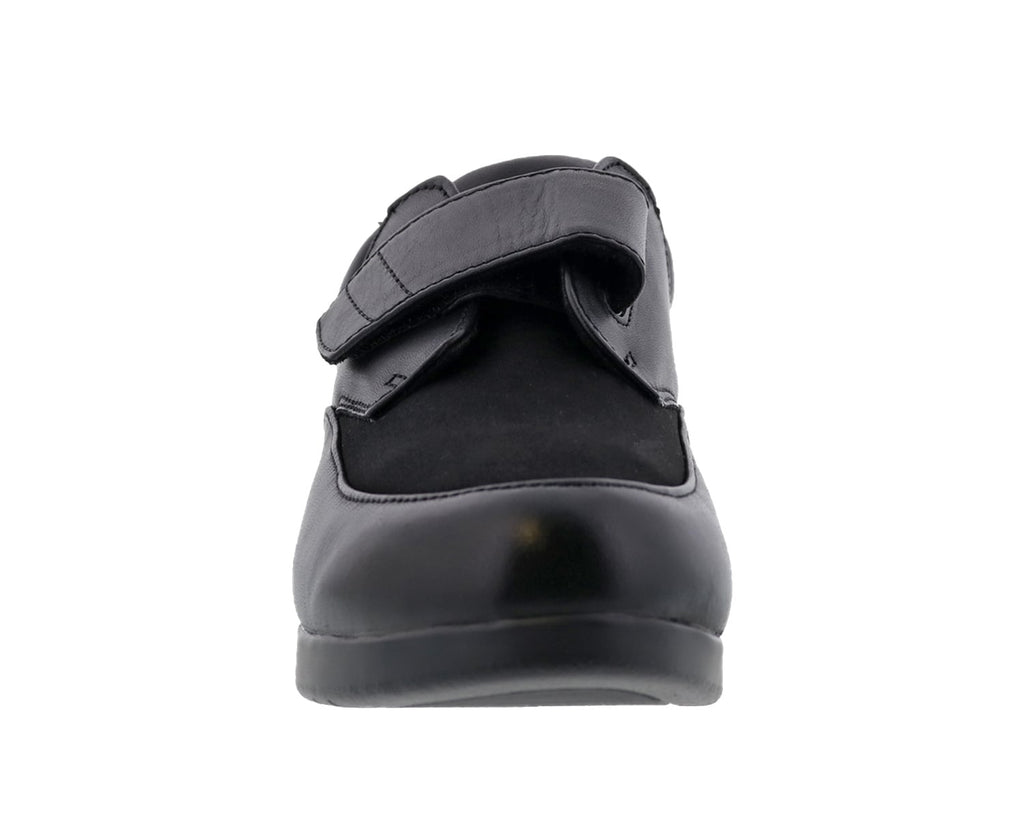 Black Leather Black Stretch-QUEST 6