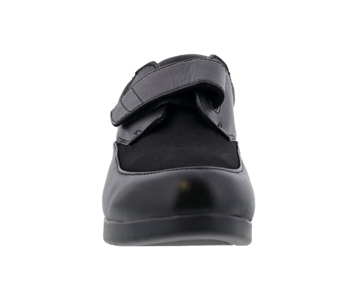 Black Leather Black Stretch-QUEST 6