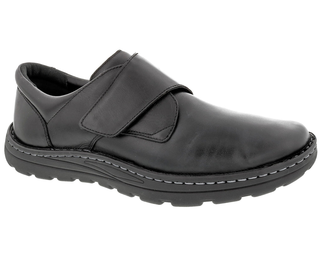 Black Stretch Leather-WATSON 1