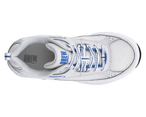 White Blue Leather Mesh-ATHENA 3