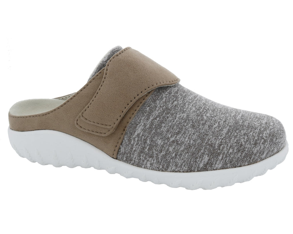 Tan Microsuede Grey Stretch-SUNSHINE 1