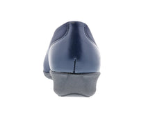 Navy Leather Stretch-LONDON II 4