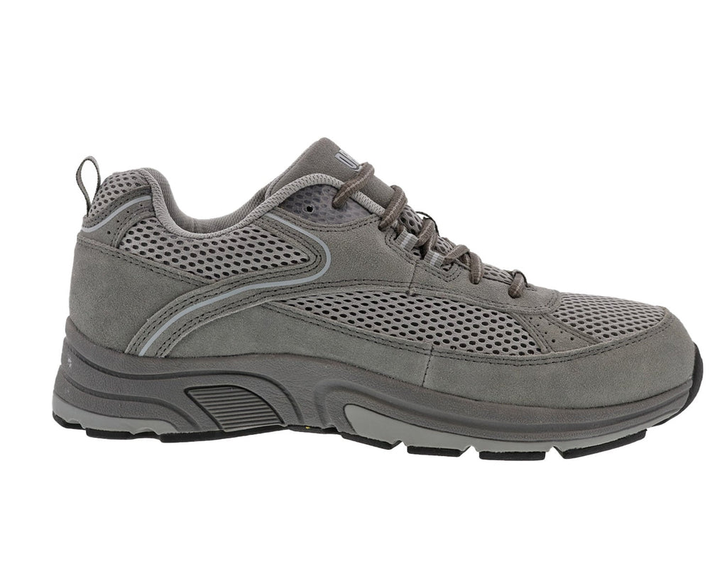 Grey Leather Mesh-AARON 3