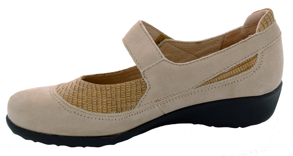 Taupe Microdot Leather-GENOA 4