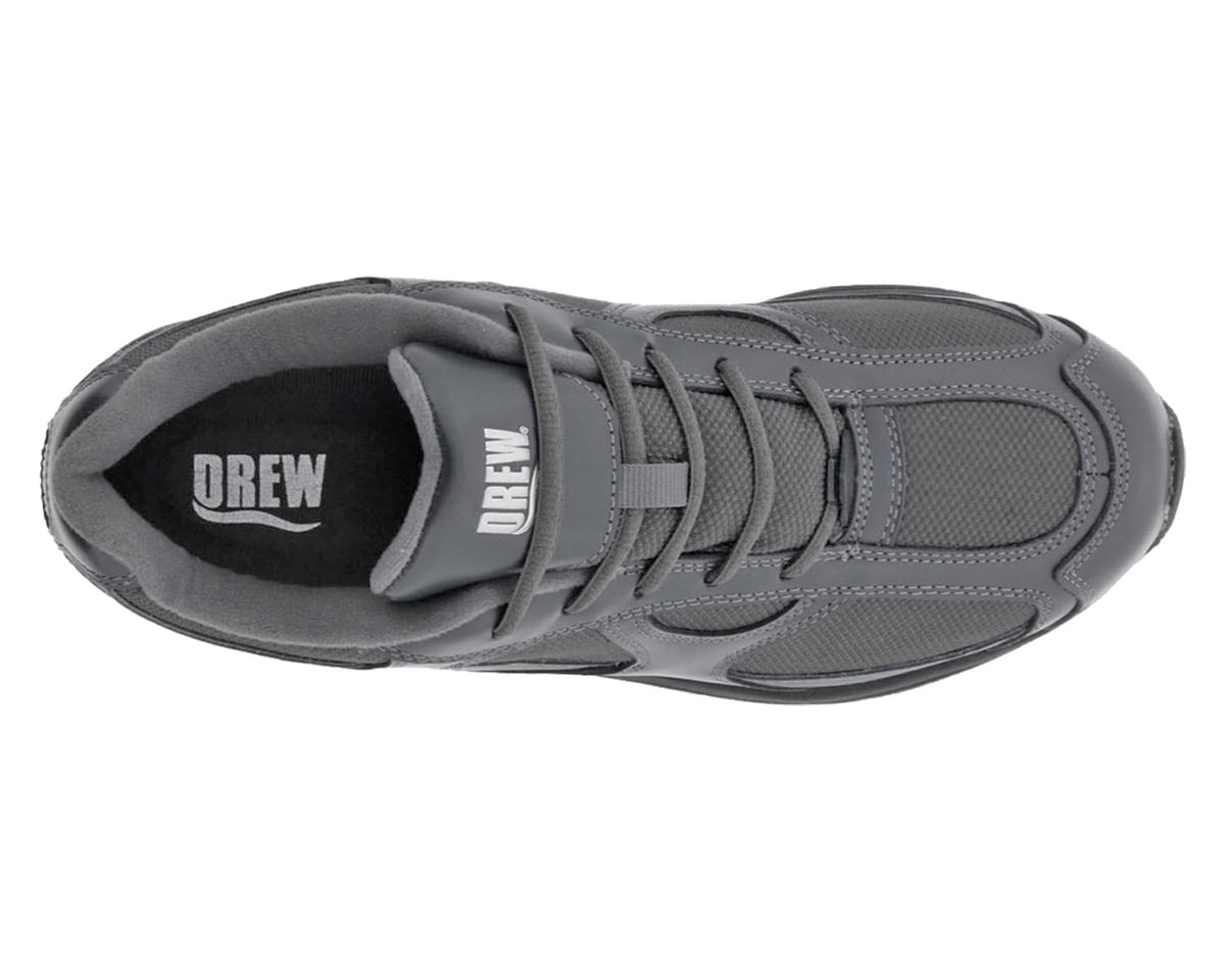 Grey Leather Mesh-SURGE 5