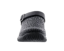 Black Animal Print Stretch Black Leather-SAVANNAH 5