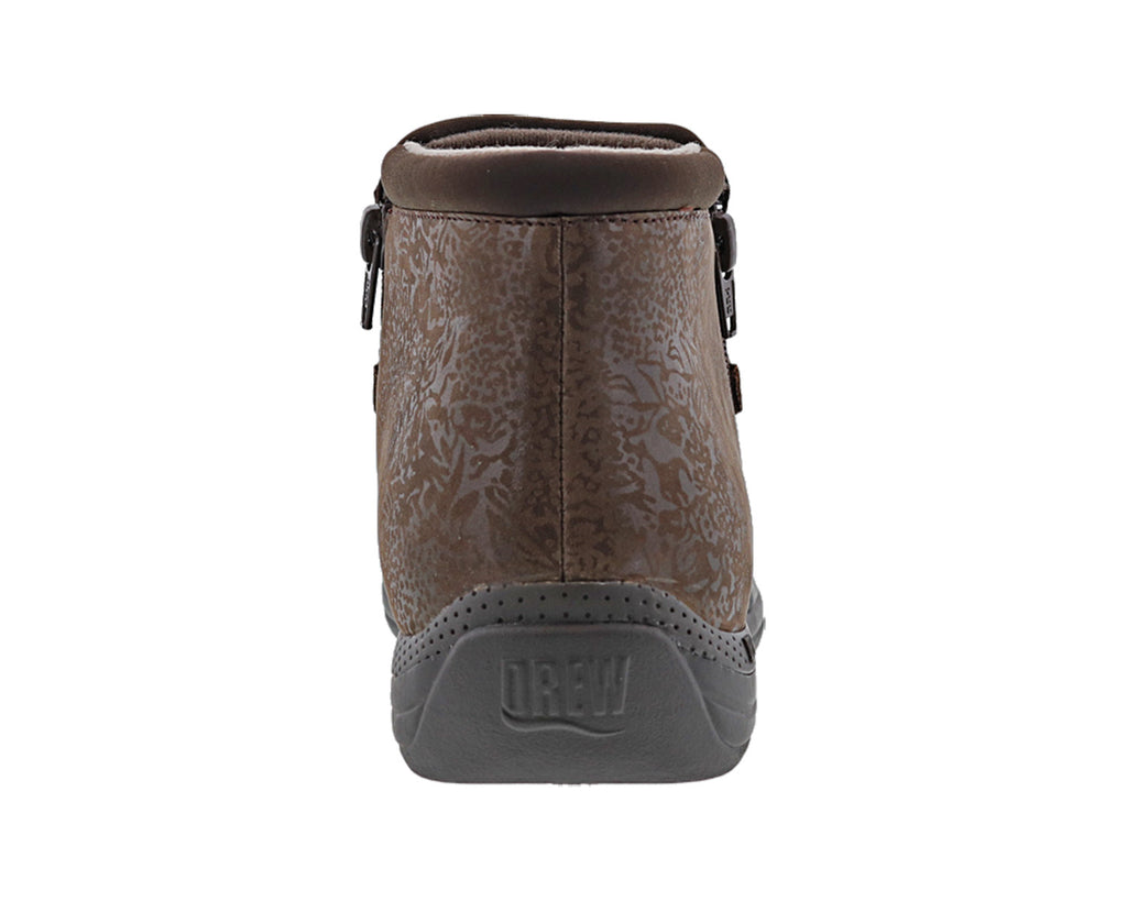 Brown Metallic Foil Leather-BLOSSOM 2