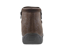Brown Metallic Foil Leather-BLOSSOM 2