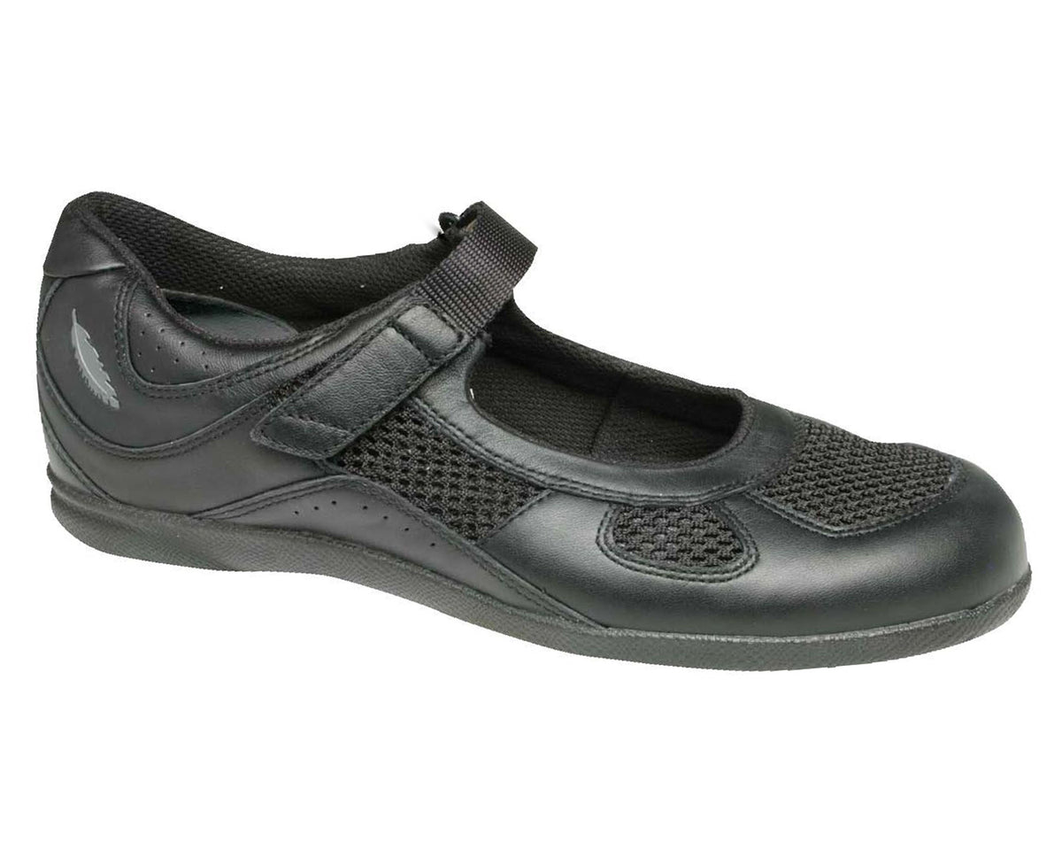 Black Leather Black Mesh-DELITE 1