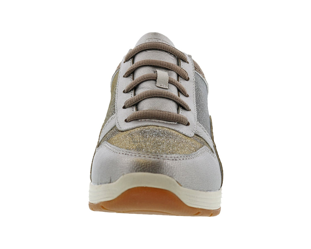 Pewter Leather Glitter Mesh-Tuscany 5