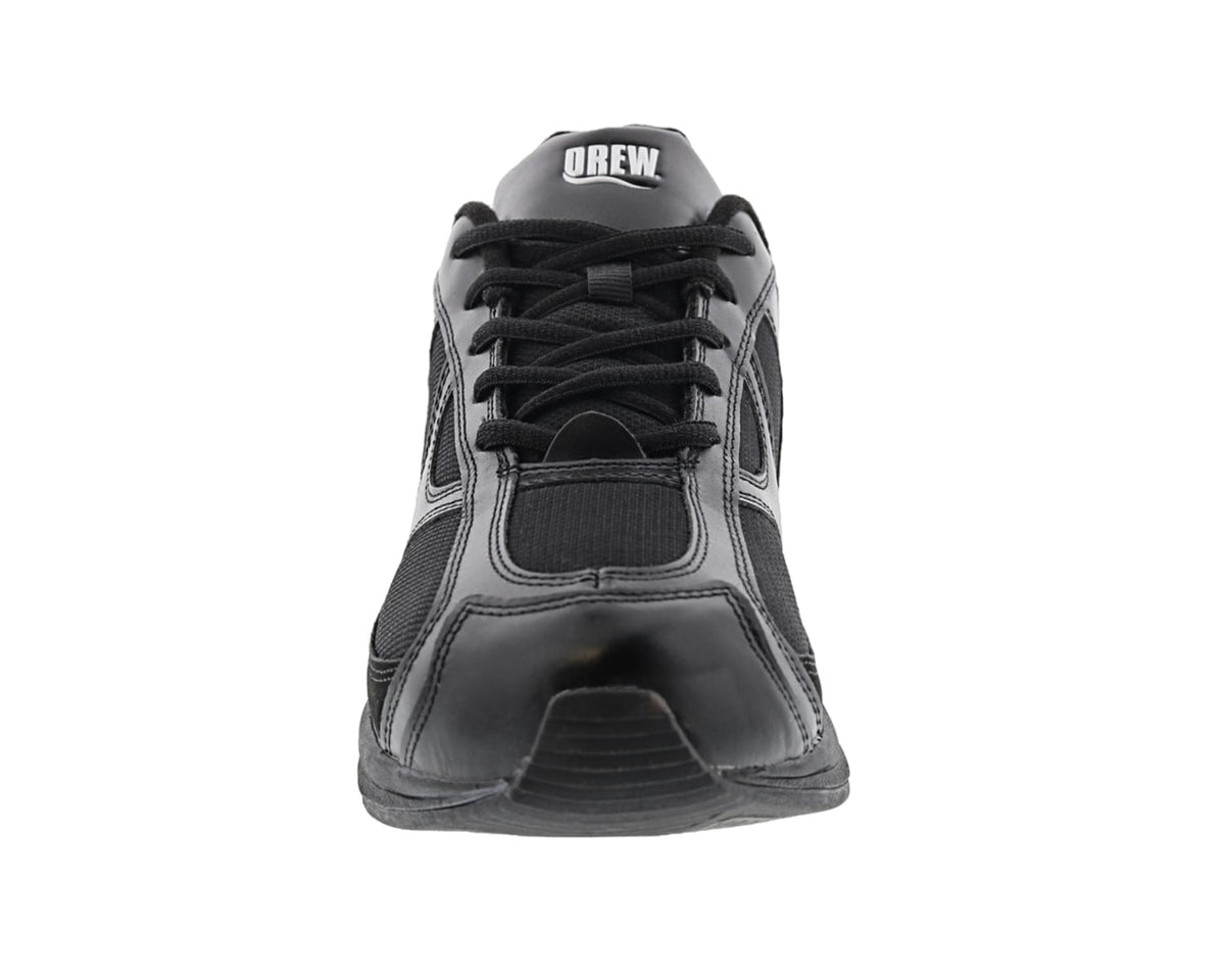 Black Leather Black Mesh-SURGE for Men 3