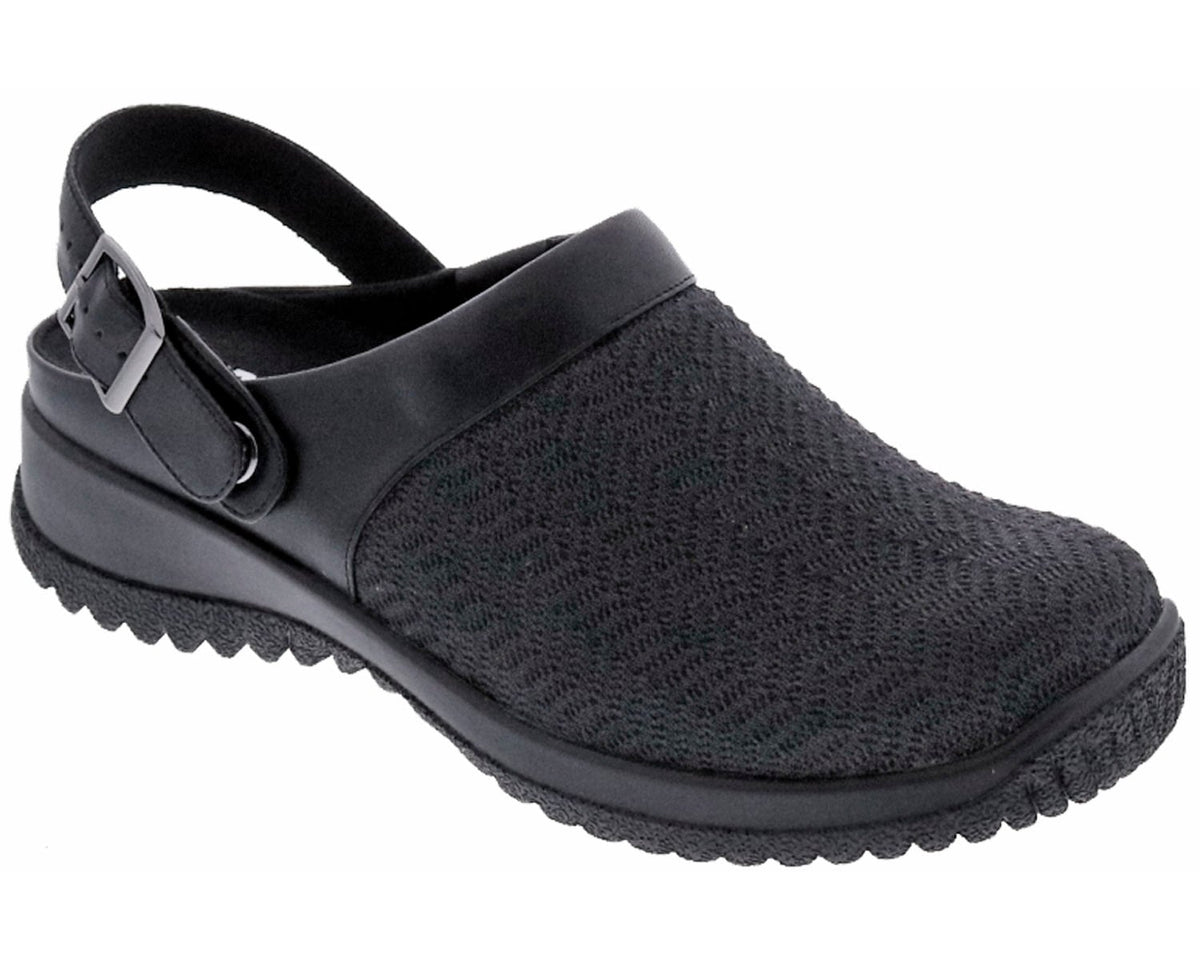 Black Wavy Stretch Fabric Leather-SAVANNAH 1