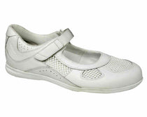 White Leather Mesh-DELITE 1