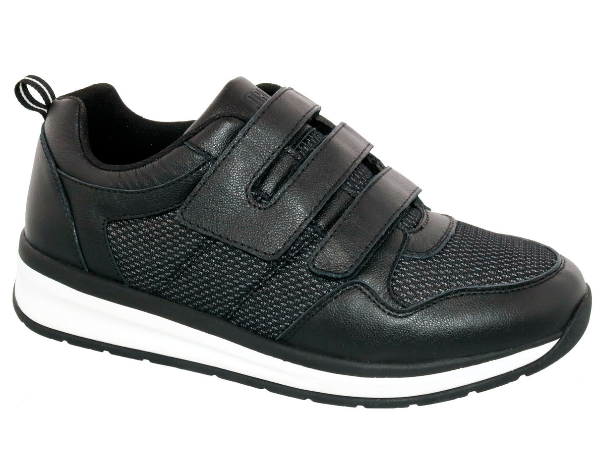 Black Leather Black Mesh-ROCKET V 1