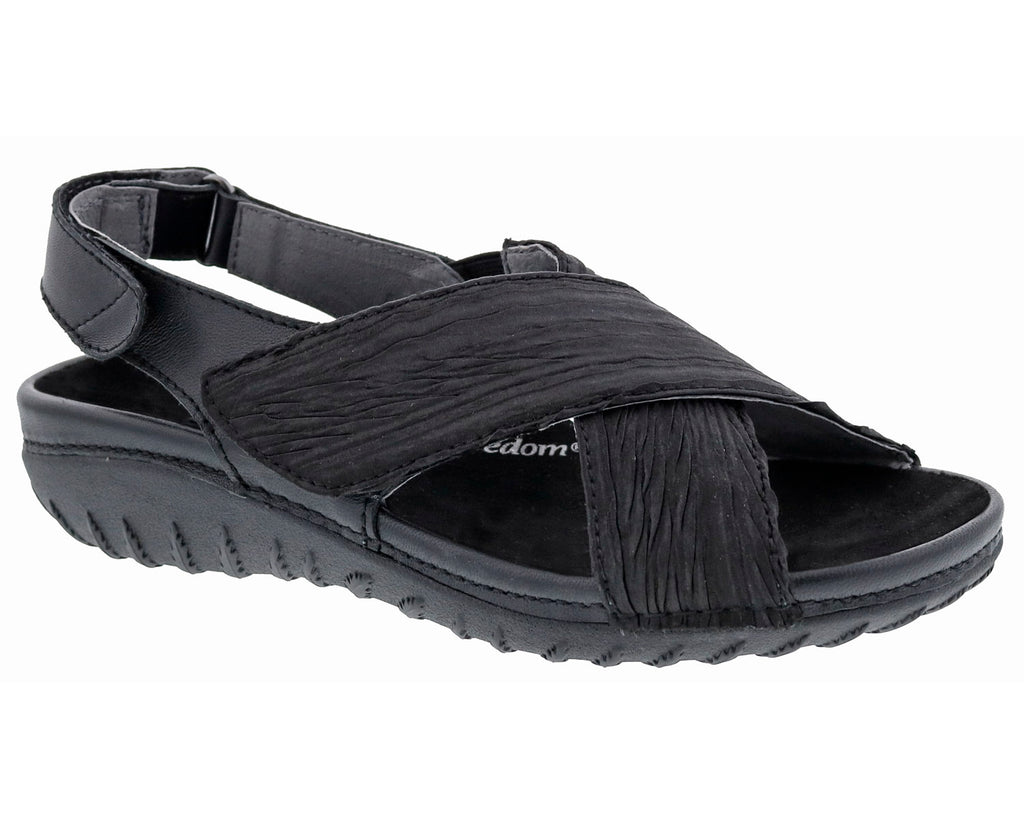 Black Leather Black Fabric-BONVOYAGE 1