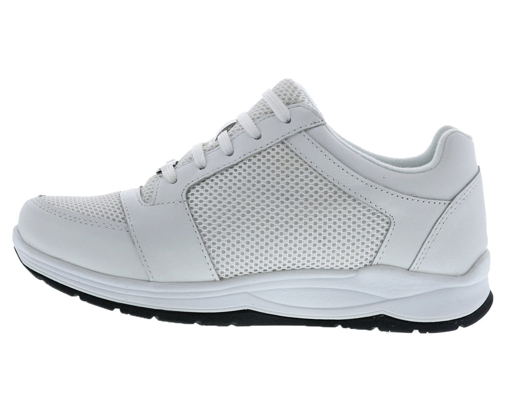 White Leather Mesh-GEMINI 4