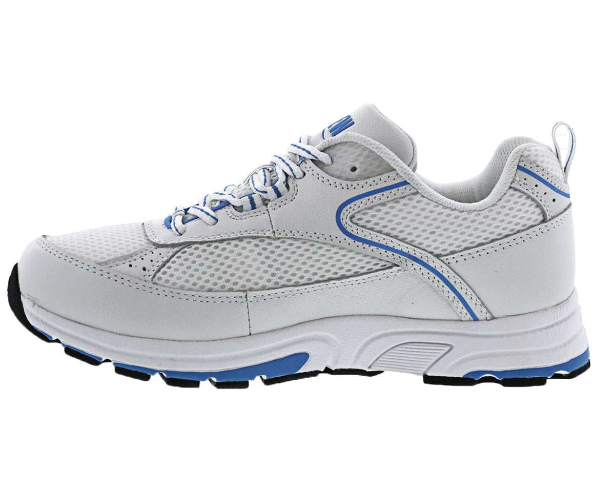 White Blue Leather Mesh-ATHENA 4