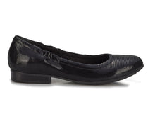 Black Patent Lizard Print Leather-TESS 4