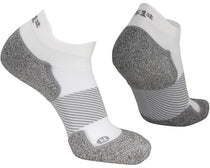 White-OS1st PB4 Pickleball Sock - No Show 1