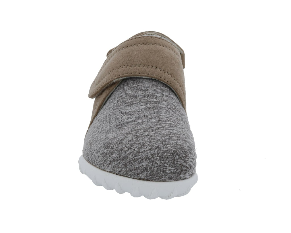Tan Microsuede Grey Stretch-BREEZY 5