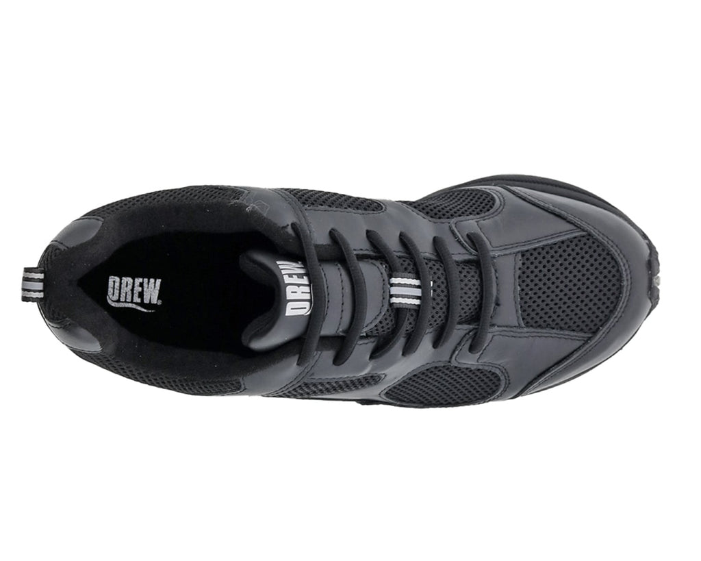 Black Leather Mesh-LIGHTNING II 3