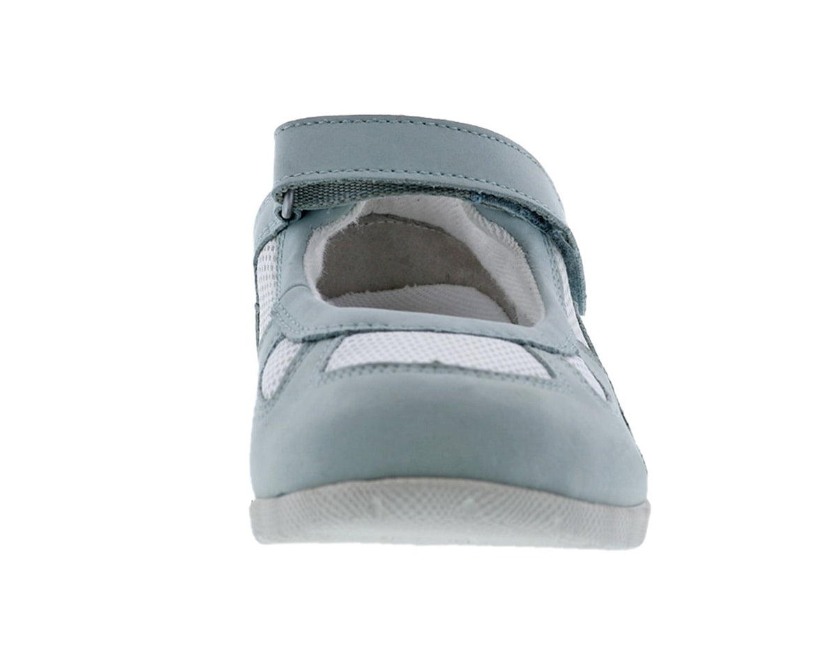 Sky Blue Nubuck White Mesh-DELITE 5