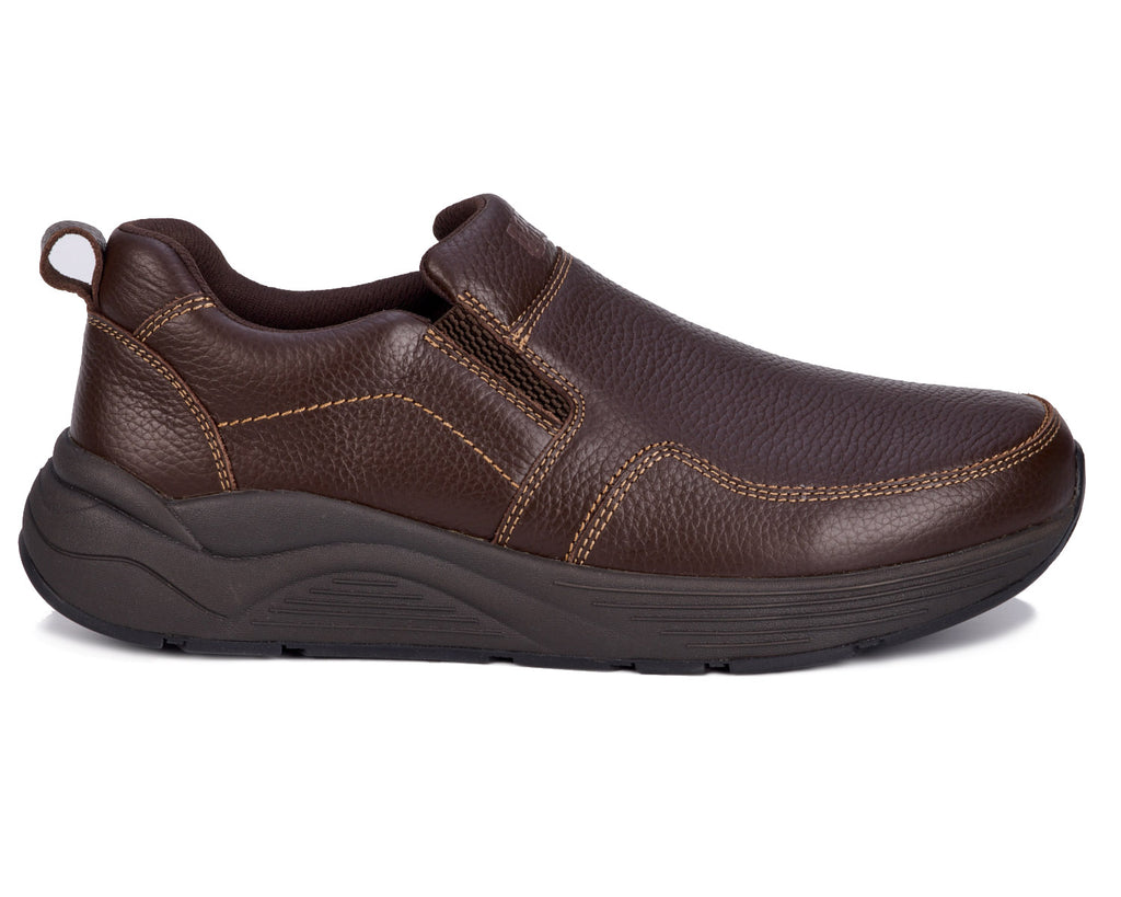 Brown Pebbled Leather-MATCH 4