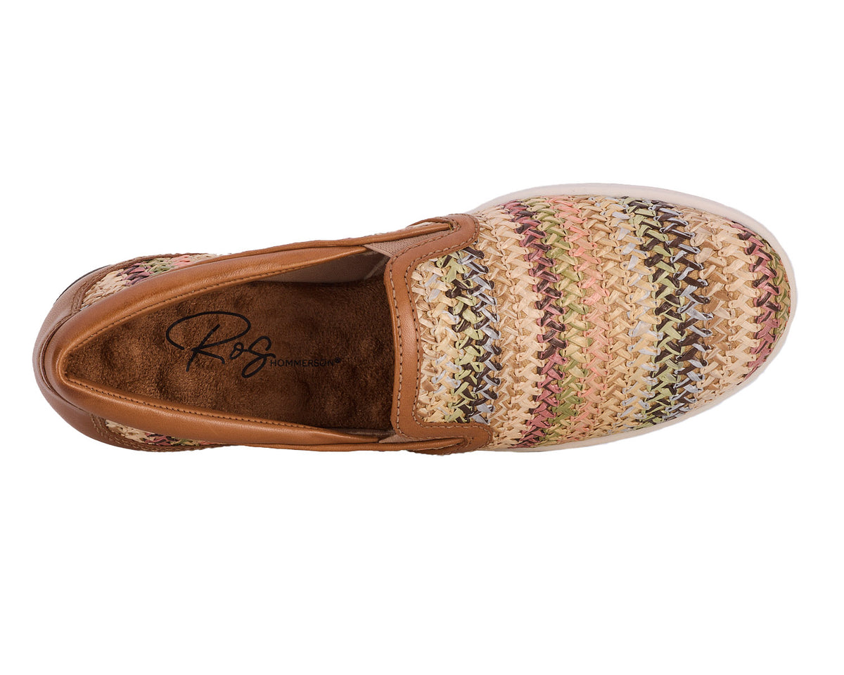 Raffia Textile Luggage Leather-ORLEANS 4