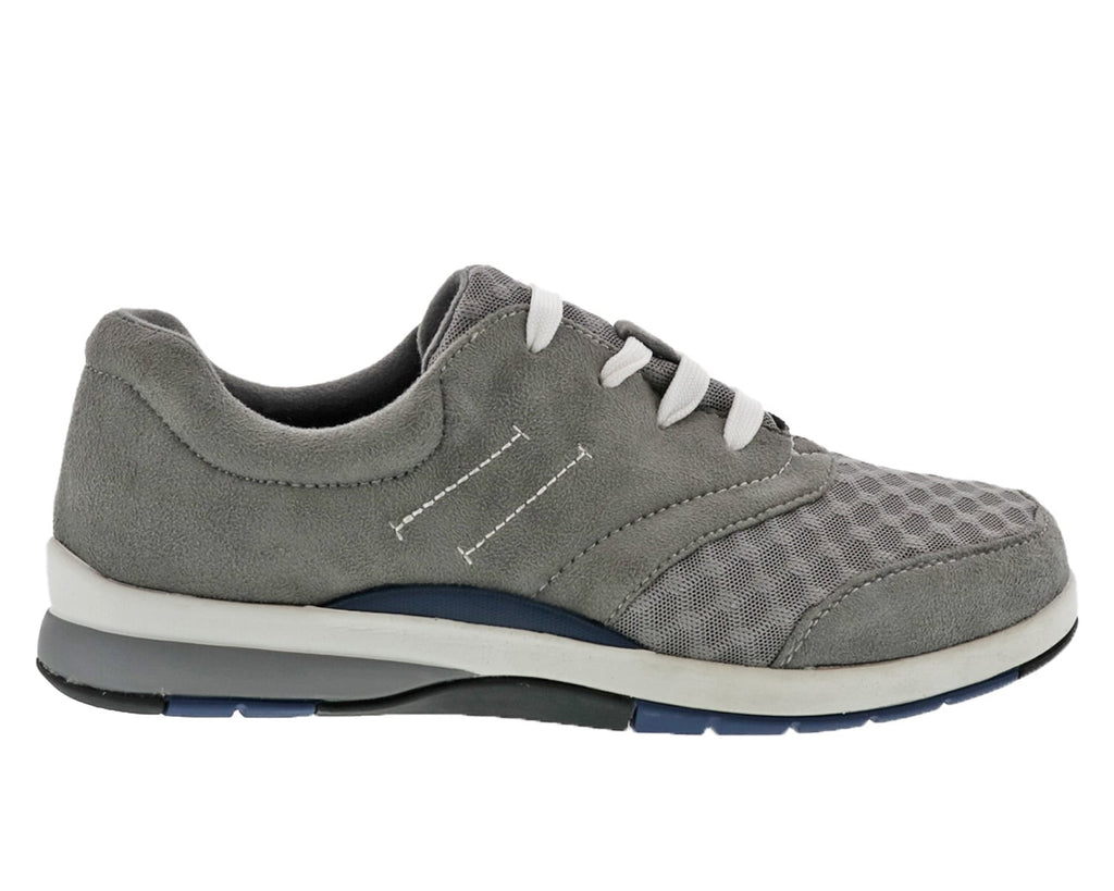 Grey Microsuede Mesh-ENTERPRISE 3