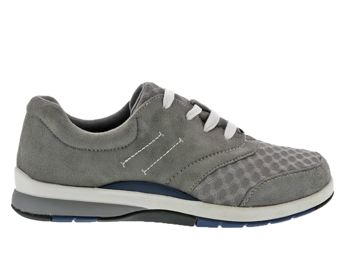 Grey Microsuede Mesh-ENTERPRISE 3