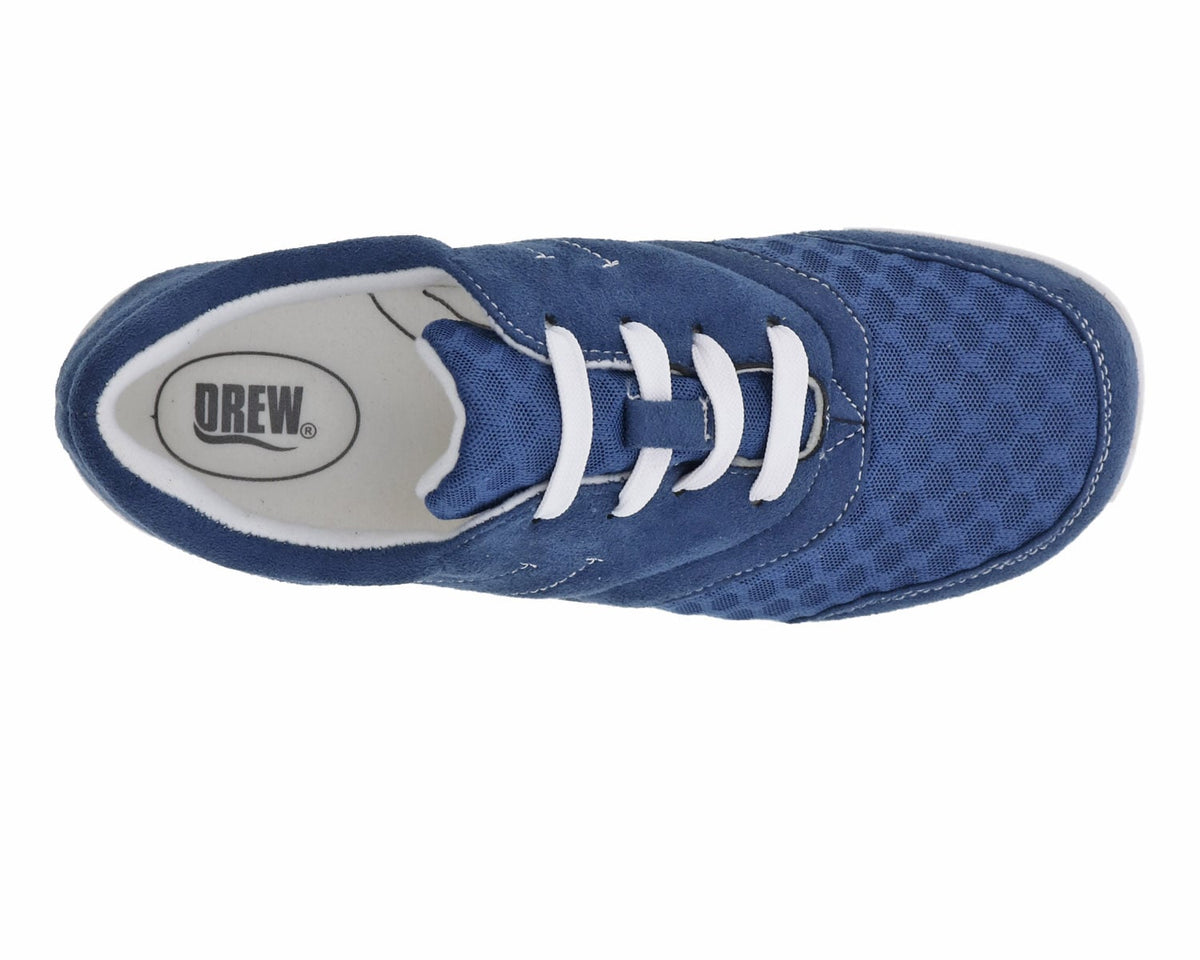 Blue Microsuede Mesh-ENTERPRISE 4