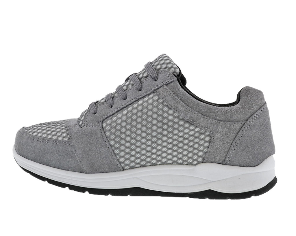 Grey Suede White Mesh-GEMINI 6