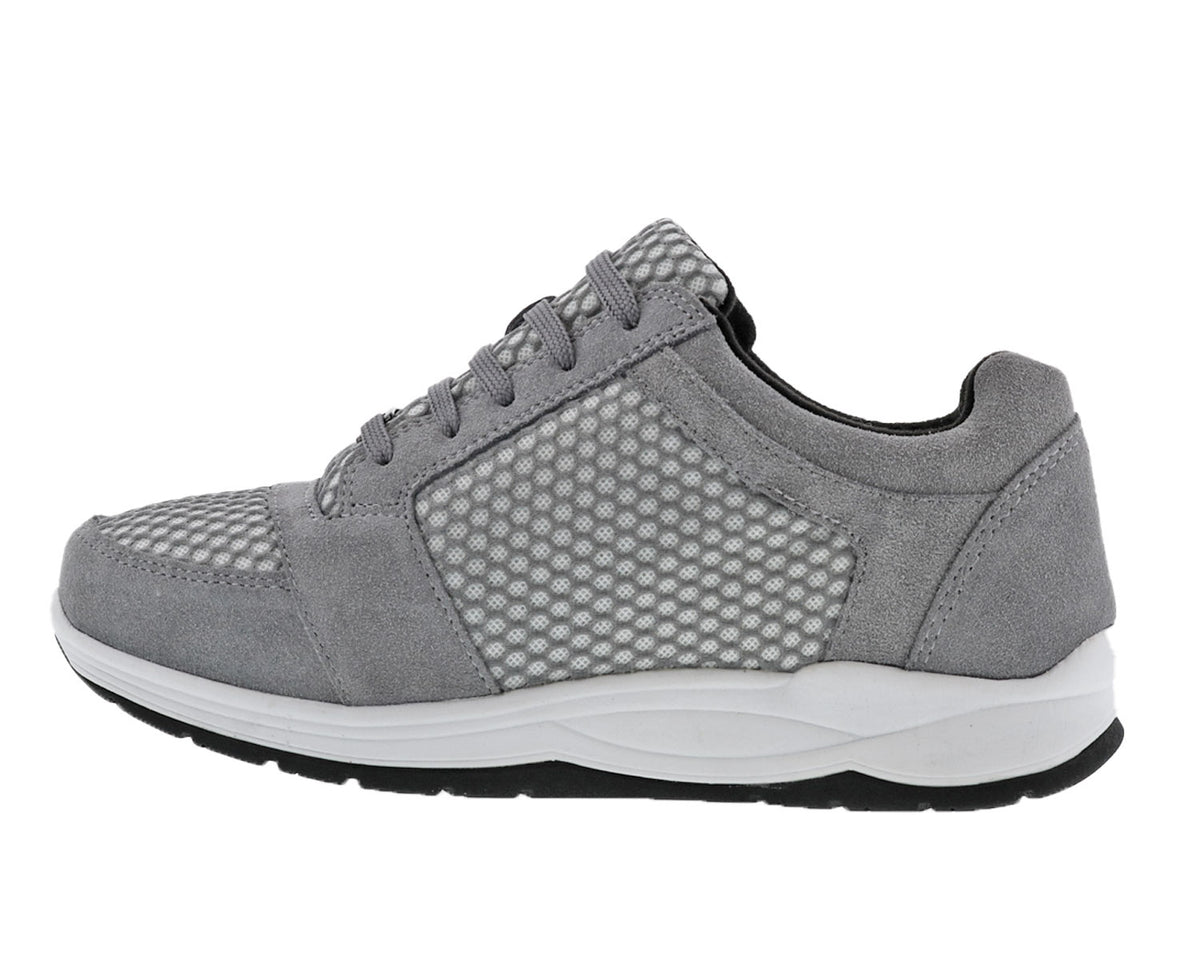 Grey Suede White Mesh-GEMINI 6