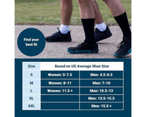 White-OS1st WP4 WIDE Wellness Performance Sock - Quarter Crew 3