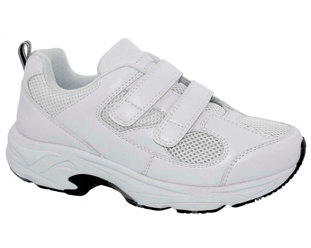 White Mesh Combo-FOOTSAVER CHECKERS V 1