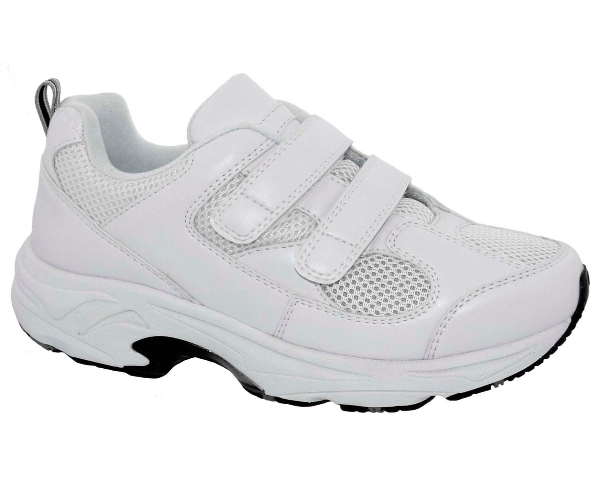 White Mesh Combo-FOOTSAVER CHECKERS V 1