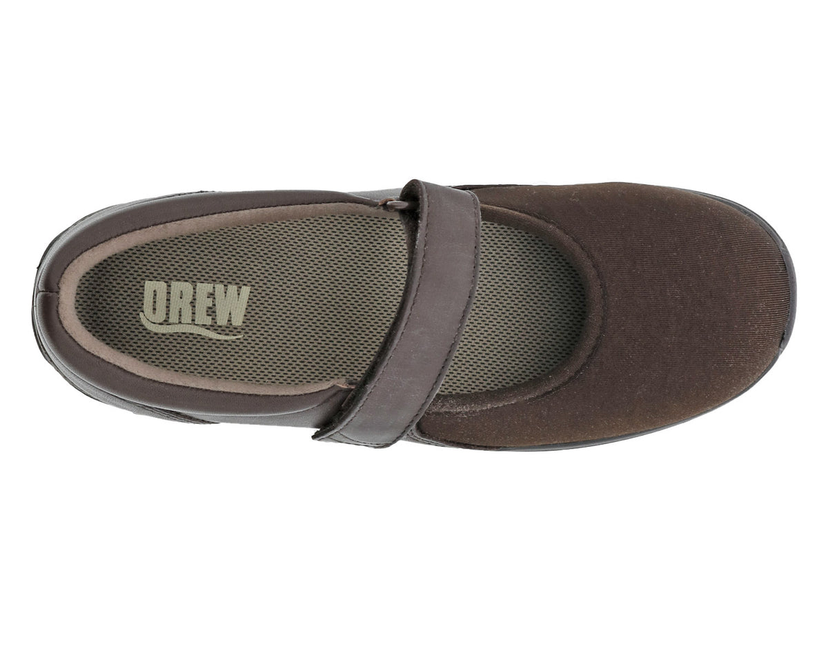 Brown Leather Brown Stretch-MAGNOLIA 5