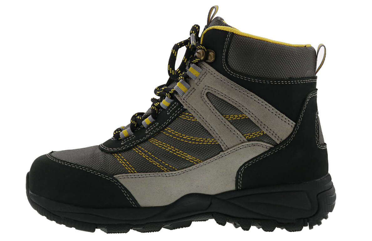 Black Grey Nubuck Leather-GLACIER 4
