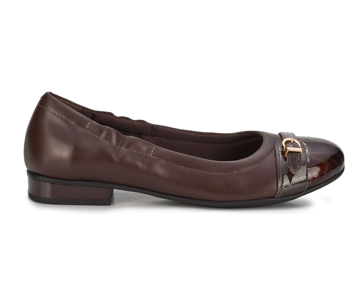 Brown Croc Patent Leather-TRISTA 3